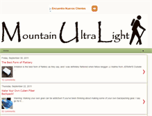 Tablet Screenshot of mountainultralight.com